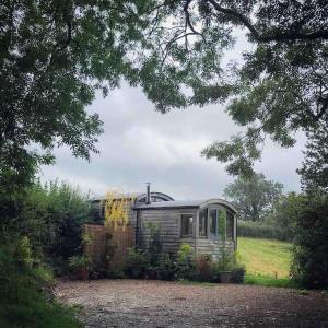 Secluded Shepherds Hut, with a view and hot tub