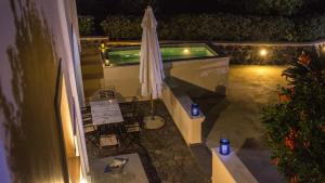 Santorini Vineyard Villa with Heated Pool