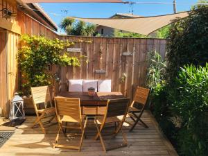 Maisons de vacances Cocon entre presqu'ile du Cap Ferret et plages oceanes - terrasse - velo gratuit : photos des chambres