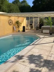 Gîte COQUELICOT F2 avec piscine et SPA - Brains