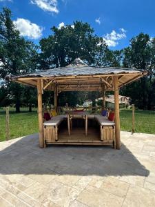 Maisons de vacances Le petit SPA dans le Quercy : photos des chambres