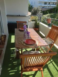Sejours chez l'habitant Appartement pechDavid SUD : Appartement 1 Chambre avec Balcon