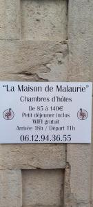 B&B / Chambres d'hotes La maison de Malaurie : photos des chambres