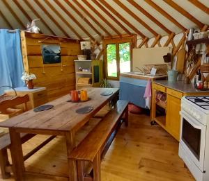 Maisons de vacances Yourte Immersion Nature : photos des chambres