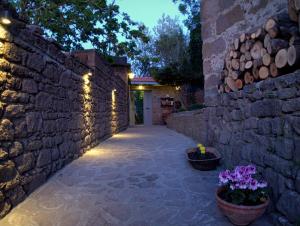 Mystic stone house at the ancient city of Assos