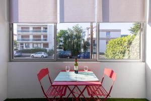 Appartements T3 avec Terrasse & Jardin Proche de la gare : photos des chambres