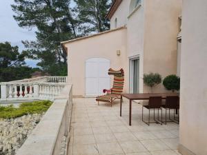 Maisons de vacances Villa avec vue sur Sommieres : photos des chambres