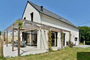 Maisons de vacances Maison Gwenan - Maison contemporaine pour 8 proche plage : photos des chambres