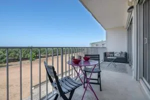 Appartement pour 3 face mer Saint Brévin - 圣米歇尔-谢夫谢夫