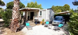 HappyMobilhome Argelès-sur-mer -plage à 500m- Camping 4 étoiles Del Mar