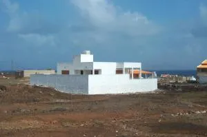 House view to Santa Luzia with swimming pool - Mindelo