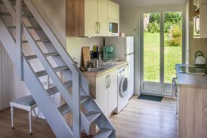 Maisons de vacances La Maison Bleue avec Jardin a Mers-Les-Bains : photos des chambres