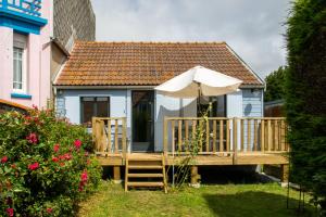 Maisons de vacances La Maison Bleue avec Jardin a Mers-Les-Bains : photos des chambres