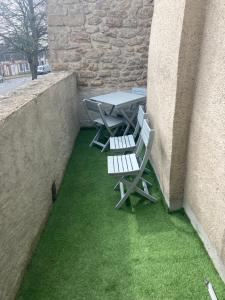 Maisons de vacances Kentan - Maison insolite intra-muros a Guerande : photos des chambres