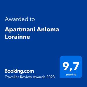 Apartmani Anloma Lorainne