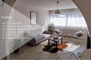 Appartements Two bedrooms modern apartment close to Tram : photos des chambres