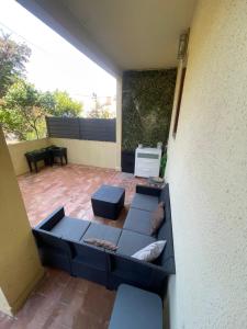 Appartements Appartement proche mer avec terrasse et jardin privatif : photos des chambres