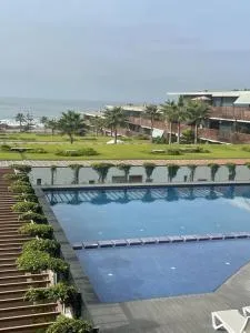 Nice appartement pool & sea view - Dar Bouazza