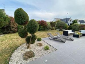 Maisons de vacances Comfortable holiday villa in a quiet location in Benodet : photos des chambres