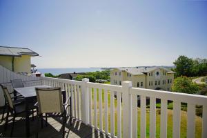 mit Meerblick und Balkon, strandnah, gratis Nutzung vom AHOI Erlebnisbad und Sauna in Sellin - Meeresblick FeWo 51