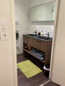 B&B / Chambres d'hotes Bords de Sarthe : Chambre Double avec Salle de Bains Privative