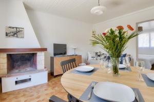 Maison pour 5 entre plage et forêt