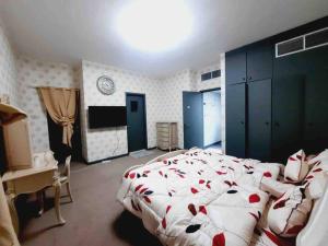 Master Bed Room with Balcony Shared Apartment AUH UAE