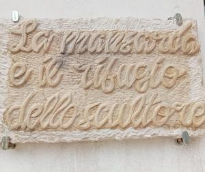 Il rifugio dello scultore