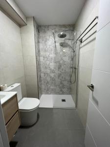 Three-Bedroom Apartment room in Hostal Acemar