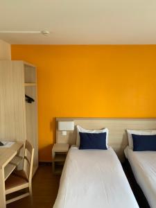 Hotels Budget Hotel - Melun Sud Dammarie Les Lys : Chambre Lits Jumeaux