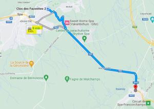 Chambre proche du circuit