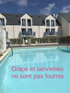Complet «Plage-piscine-parking privé-terrasse» - 普洛戈