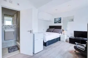 Comfy and Convenient Studio Suite Lewisham with Free street parking, WIFI and quick access to central London Sleep 3 - Forest Hill
