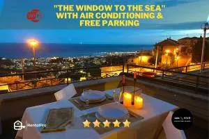 La finestra sul mare con Wi-Fi, A/C & Free Parking - Giustenice