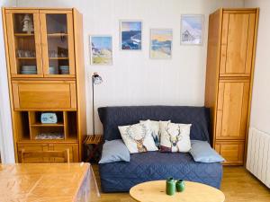 Appartements La Marmotaine, T2 bis, Parking prive, Balcon vue montagne : photos des chambres