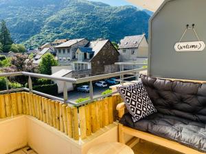 Appartements La Marmotaine, T2 bis, Parking prive, Balcon vue montagne : photos des chambres