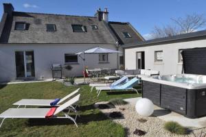 Villas Villa An Castine avec spa pour 6pers proche plages : Villa 3 Chambres