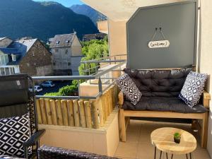 Appartements La Marmotaine, T2 bis, Parking prive, Balcon vue montagne : photos des chambres