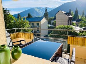 Appartements La Marmotaine, T2 bis, Parking prive, Balcon vue montagne : photos des chambres