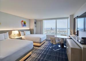 Resort Queen at MGM Tower room in The Water Club Hotel