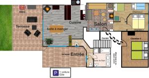 Le gîte du chateau dans le centre de schirmeck