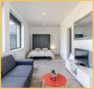 Appartements Appartement Cozy 1 Panoramique Lac Leman Thonon-Les-Bain : photos des chambres