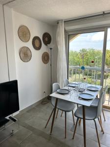 Cap d’Agde appartement 4 personnes avec parking proche mer