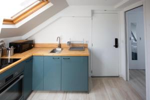 Modern apartement in the city center.