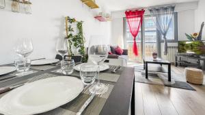 Appartements HOMEY Boheme - Proche gare/Proche centre/wifi : photos des chambres