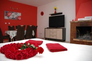 Superior Two-Bedroom Apartment room in Penzion V Roklich