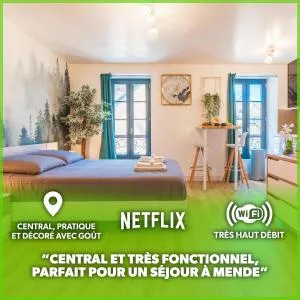 Le CosyGreen - Central/Netflix/Wifi Fibre - Séjour Lozère - Badaroux