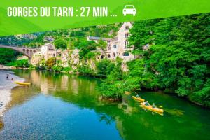 Appartements Le CosyGreen - Central/Netflix/Wifi Fibre - Sejour Lozere : photos des chambres