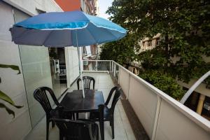 Apartamento com varanda em Copacabana