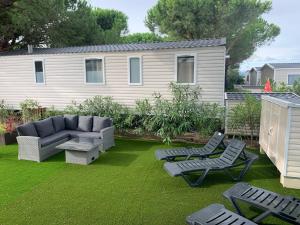 Campings Mobil home Panoramique Emplacement 1501 : photos des chambres